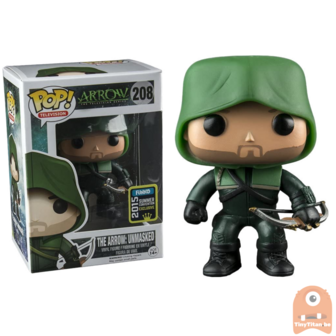 POP! Television The Arrow Unmaksed #208 SDCC Exclusive Arrow