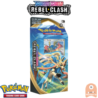 Pok&eacute;mon TCG Sword and Shield- Rebel Clash Theme Deck Zacian