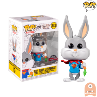POP! Animation Bugs Bunny As Superman #842 Looney Tunes Exclusive