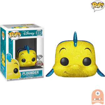 POP! Disney Flounder Glitter Diamond Collection #237 The Little Mermaid Exclusive