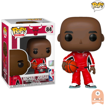POP! Sports Michael Jordan Red Warm-Ups - Chicago Bulls #84 NBA Exclusive