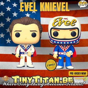 Funko POP! Evel Knievel + Chase Pre-Order 