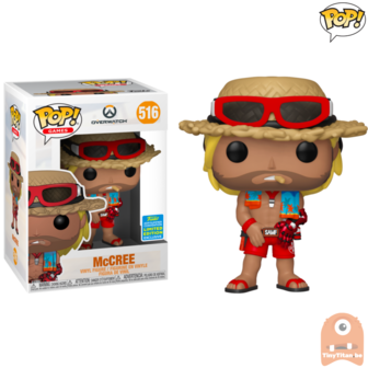 POP! Games McCree Summer #516 SDCC Overwatch Exclusive