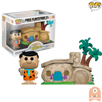 POP! Town Fred Flinstone w/ House #14 The Flintstones 