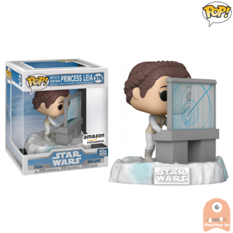 POP! Deluxe, Star Wars: Battle at Echo Base Series - 6 Inch Princess Leia #376 Exclusive