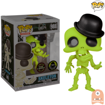 POP! Movies Skeleton GITD Chase #988 Corpse Bride Exclusive