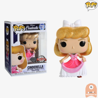 POP! Disney Cinderella Glitter Diamond Collection #738 Exclusive
