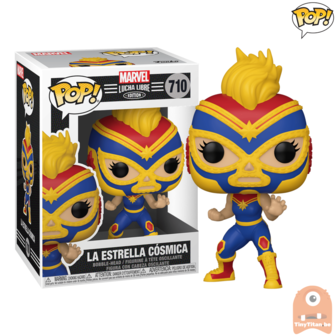 POP! Marvel Comics La Estrella C&oacute;smica #710 Lucha Libre Edition