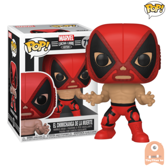 POP! Marvel Comics El Chimichanga De La Muerte #712 Lucha Libre Edition