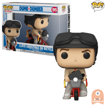 POP! RIDE Lloyd Christmas On Bicycle #95 Dumb and Dumber 