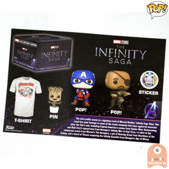 POP! Marvel Collector Corps Box The Infinity Saga - End Credits Scenes - XL