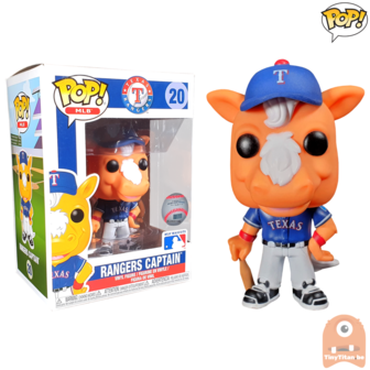 POP! Sports Rangers Captain Mascot #20 MLB