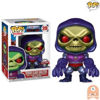 POP! Television Terror Claws Skeletor Metallic #39 Masters of the Universe Exclusive 