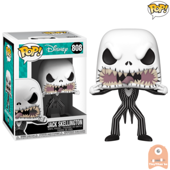 POP! Disney Jack Skellington Scary Face #808 Nightmare before Christmas 