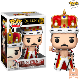 POP! Rocks Freddie Mercury King #184 Queen 