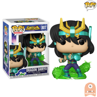 POP! Animation Dragon Shiryu #807 Saint Seiya - Knights of the Zodiac 