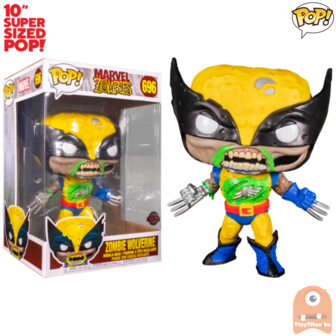 POP! Marvel Zombie Wolverine 10 INCH #696 Exclusive