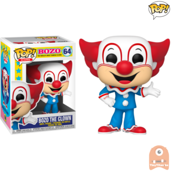 POP! Icons Bozo The Clown #64 The World&#039;s Most Famous Clown