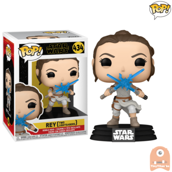 POP! Star Wars Ben Rey w/ Two LightSabers #434 IX