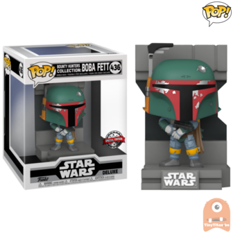 POP! Star Wars Bounty Hunters Collection: Boba Fett Metallic #436 Exclusive 