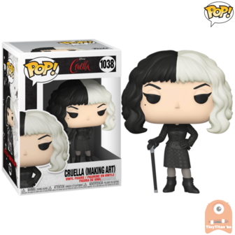 POP! Disney Cruella Making Art #1038 Cruella Movie 