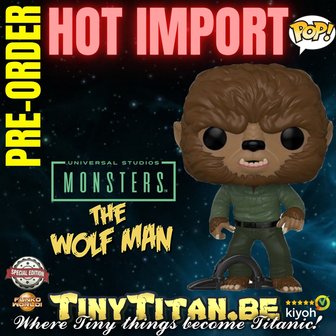 Funko POP! Wolf Man - Universal Monsters Exclusive Pre-order