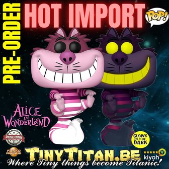 Funko POP! Cheshire Cat Translucent GITD - Disney Alice in Wonderland Exclusive Pre-order