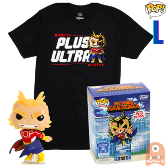 Funko POP! &amp; TEE BOX All Might GITD - My Hero Academia Exclusive - Large