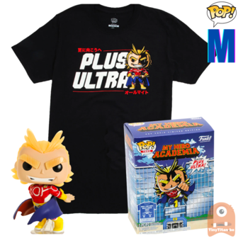 Funko POP! &amp; TEE BOX All Might GITD - My Hero Academia Exclusive - Medium