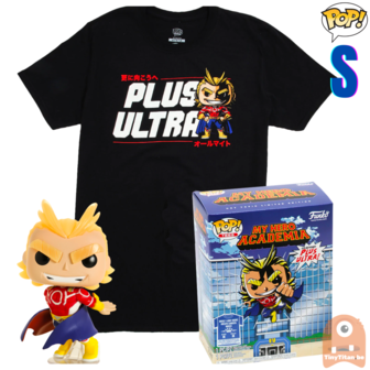 Funko POP! &amp; TEE BOX All Might GITD - My Hero Academia Exclusive - Small