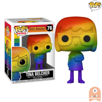 POP! Animation Tina belcher Rainbow Pride 2021 #76 Bob&#039;s Burger 
