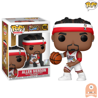 POP! Sports Allen Iverson 76ers Home #102 NBA 