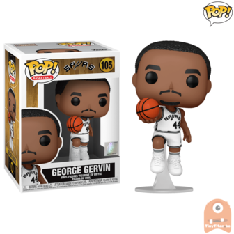 POP! Sports George Gervin Spurs Home #105 NBA 