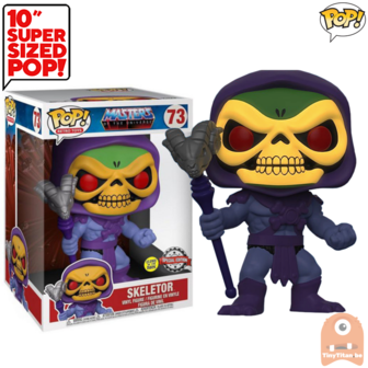 POP! Retro Toys Skeletor GITD 10 INCH #73 Masters of The Universe Exclusive 