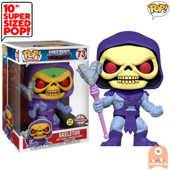 POP! Retro Toys Skeletor GITD 10 INCH #73 Masters of The Universe Exclusive 
