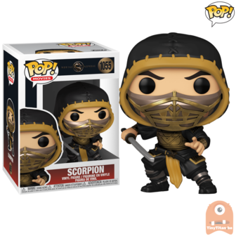 POP! Movies Scorpion Metallic #1055 Mortal Kombat 