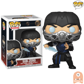 POP! Movies Sub-Zero Metallic #1057 Mortal Kombat 