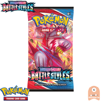 Pok&eacute;mon TCG Sword &amp; Shield Battle Styles Booster Pack