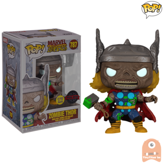 POP! Marvel Zombie Thor GITD #787 Marvel Zombies Exclusive 