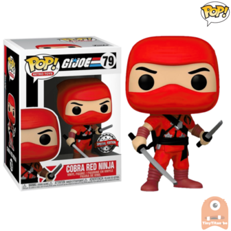 POP! Retro Toys  Red Ninja #79 GI JOE Exclusive