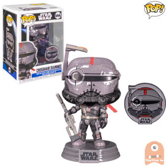 POP! Star Wars Crosshair kamino & Enamel Pin #444 Bad Batch Exclusive 