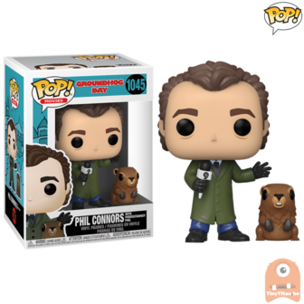 POP! Movies Phil Connors with Punxsutawney Phil #1045 Groundhog Day 