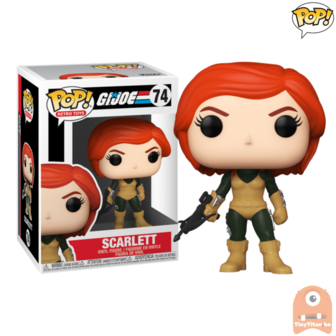 POP!  Retro Toys Scarlett #74 G.I. JOE