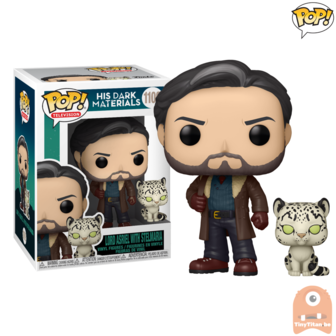 POP! TV Lord Asriel w/ Stelmaria #1109 His Dark Materials