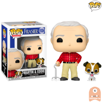 POP! TV Martin &amp; Eddie #1134 Frasier 