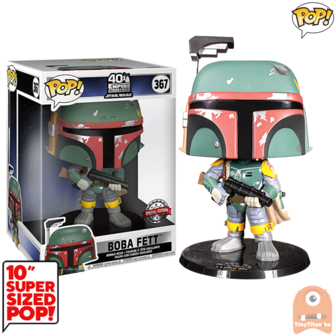 POP! Star Wars Boba Fett Green 10 INCH #367 Empire Strikes Back