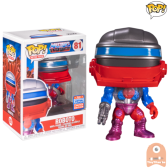 POP! Roboto Retro #81 Masters of the Universe SDCC 2021 Funkon Summer Convention Exclusive LE 