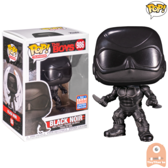 POP! TV Black Noir #986 The Boys SDCC 2021 Funkon Summer Convention Exclusive LE 