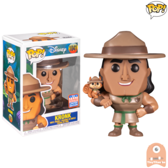 POP! Disney Kronk as Scout Leader #1041 The Emperor&#039;s New Groove SDCC 2021 Funkon Summer Convention Exclusive LE 