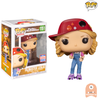 POP! TV Filibuster Leslie #1151 Parks and Recreation SDCC 2021 Funkon Summer Convention Exclusive LE 